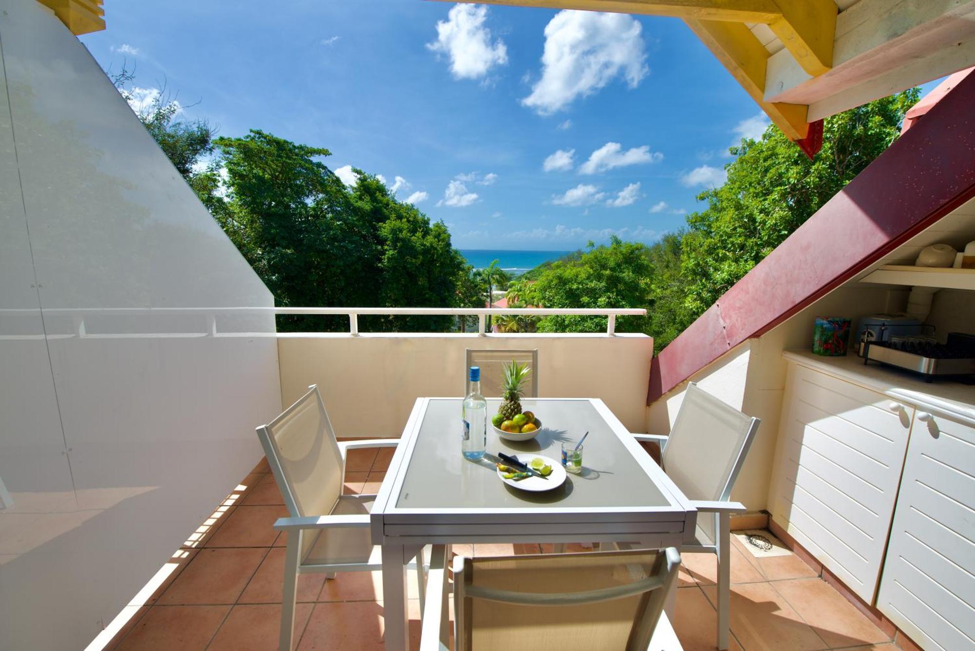 Studio Olia A P&V - Plages, Piscines Et Vue Mer! Сент-Анн Экстерьер фото