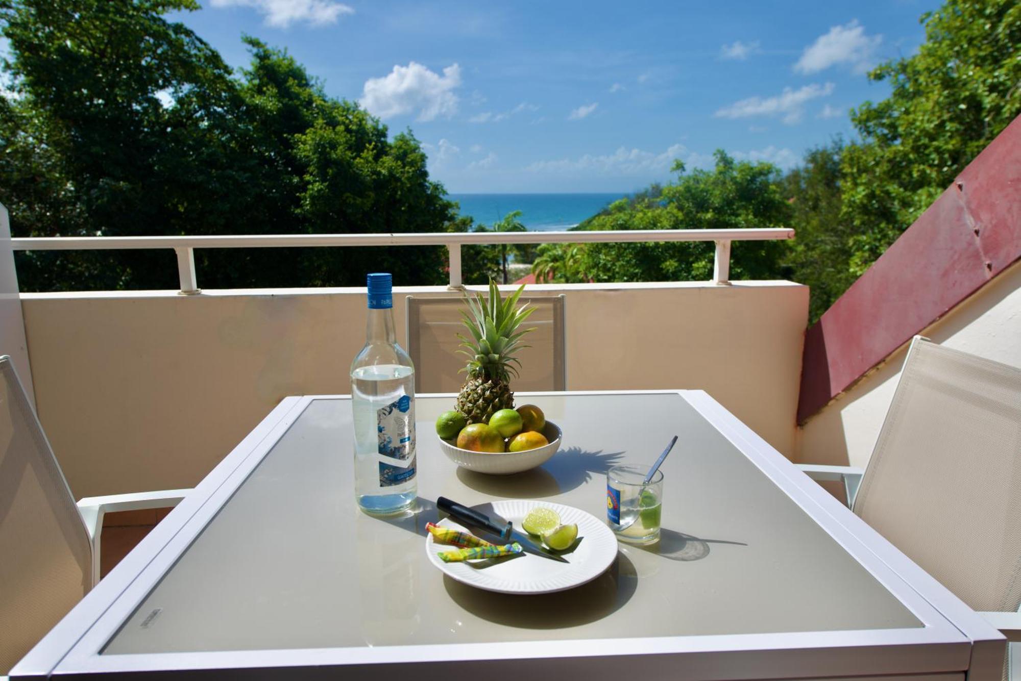 Studio Olia A P&V - Plages, Piscines Et Vue Mer! Сент-Анн Экстерьер фото