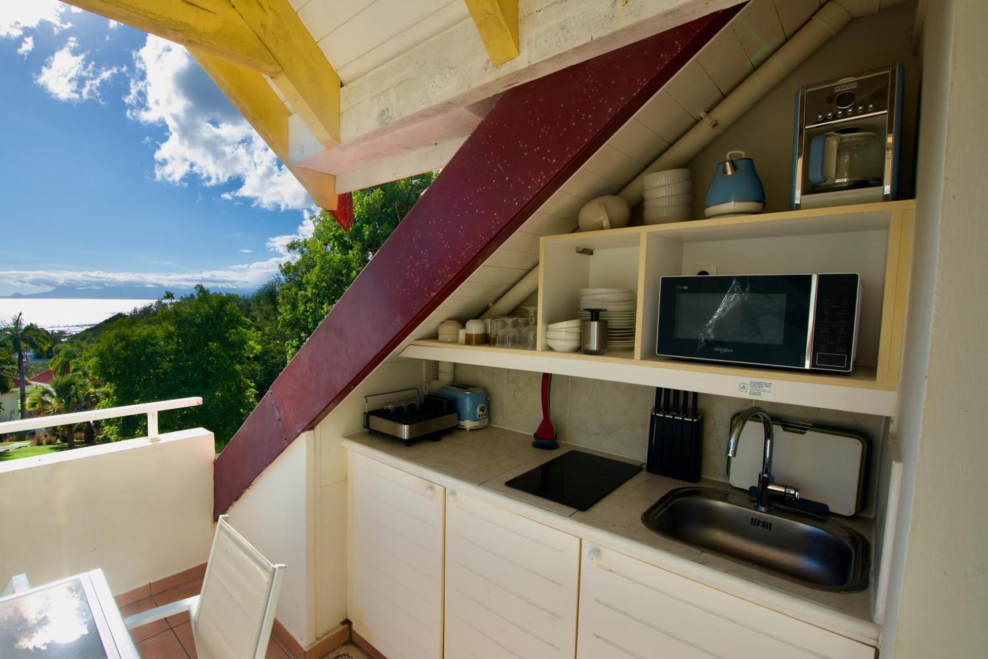 Studio Olia A P&V - Plages, Piscines Et Vue Mer! Сент-Анн Экстерьер фото