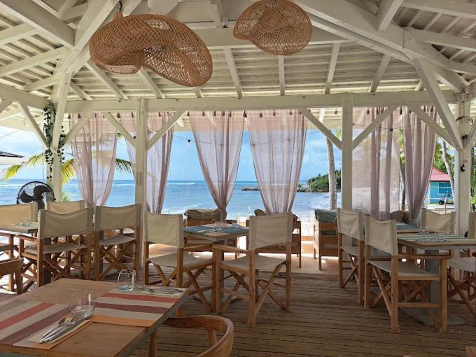 Studio Olia A P&V - Plages, Piscines Et Vue Mer! Сент-Анн Экстерьер фото